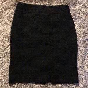 White House Black Market Textured Skirt Sz 0